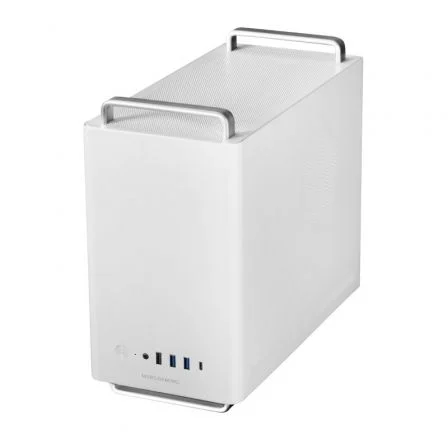 Mars Gaming MC-ELITE Caja Gaming Minitorre Blanca con Diseño Mesh y USB-C